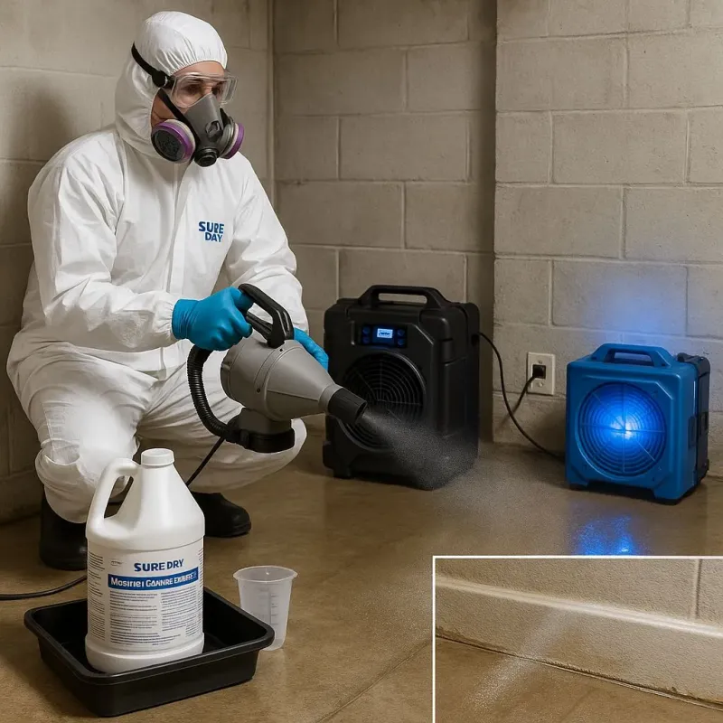 Sanitization and Odor Removal process in Motley, VA