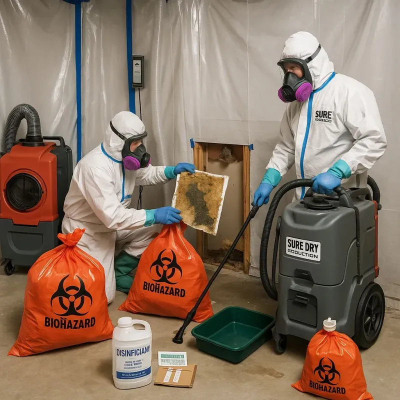 Contaminated Water Handling Protocols process in Motley, VA