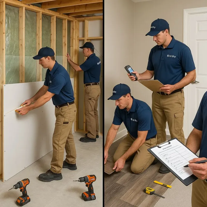 Repairs and Reconstruction process in Motley, VA