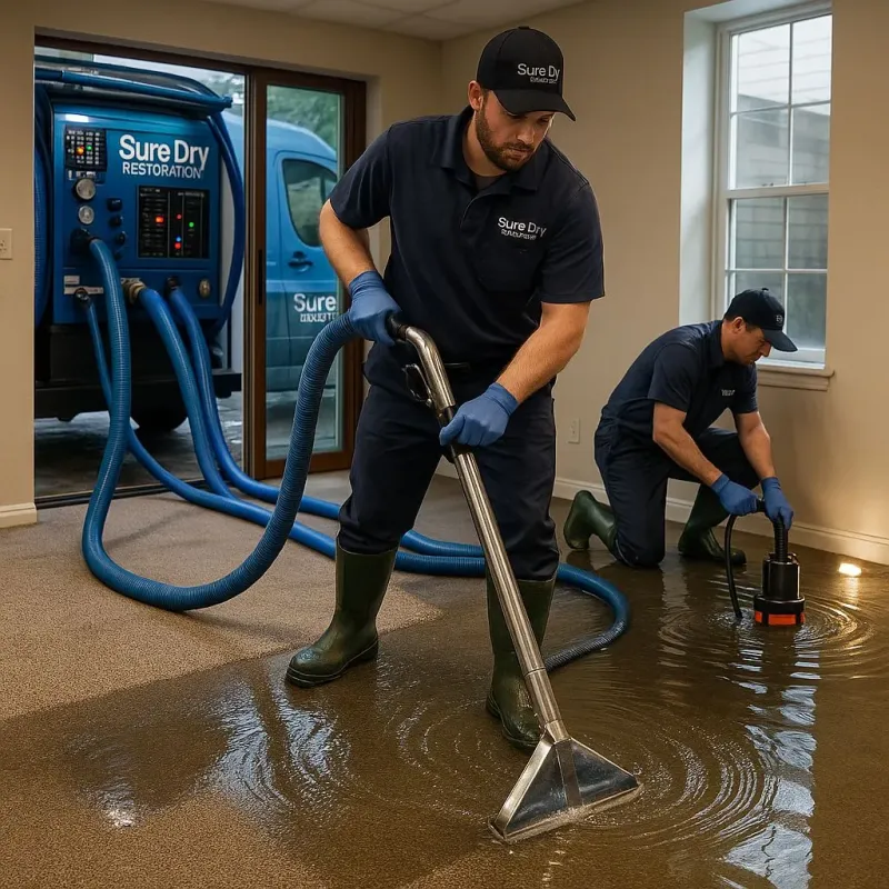 Water Extraction and Removal process in Motley, VA